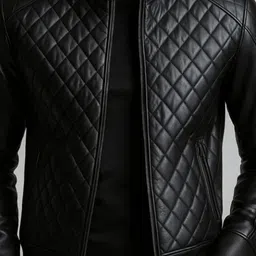 Devoted Men Leather Leather Jacket image 2