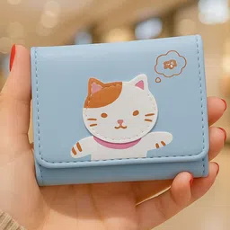 VALERIE Women Printed PU Three Fold Wallet image 5