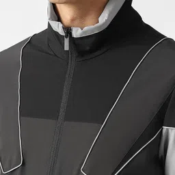 Van Heusen Flex Colourblocked Open Front Jacket image 4