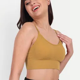 KAMINI Pack of 2 Solid Full Coverage Lightly Padded Non-Wired Everyday Bra image 2