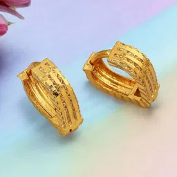 SHREE KRISHNA SHOPPING Gold-Plated Brass Earrings-picture-27