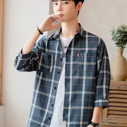 StyleCast Men Original Shepherd Checks Casual Shirt-picture-30
