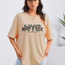 SZN Women Typography Printed T-shirt-picture-9