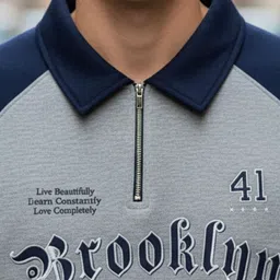 SZN Men Colourblocked Sweatshirt image 3
