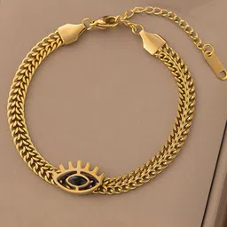 Jewels Galaxy Gold-Plated Link Bracelet-picture-13