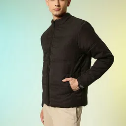 HRX by Hrithik Roshan Mock Collar Padded Jacket image 4