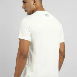 Royal Enfield Men Typography Printed Round Neck Pure Cotton T-shirt image 2