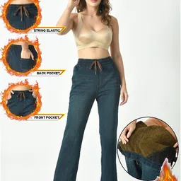 POSMEE Straight Fit Mid-Rise Light Fade Jeans image 4