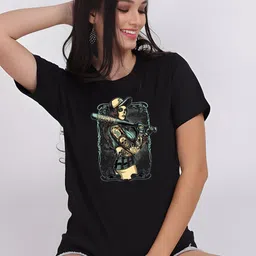 Moda Rapido Women Drop-Shoulder Sleeves T-shirt-picture-24