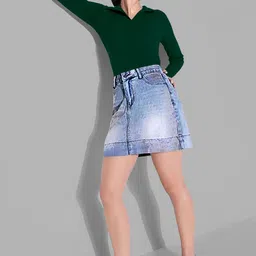 Maheshvi Women Shirt Collar Long Sleeves Casual Top-picture-18