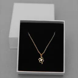 DressBerry Gold-Plated Contemporary Pendants with Chains image 1