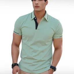 TAZO Polo Collar Regular Fit T-shirt-picture-21
