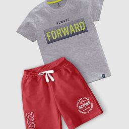 CODEZ Boys Printed T-shirt with Shorts-picture-21
