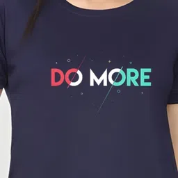 TRENDSATTIRE Typography Printed Round Neck Short Sleeves Regular Fit T-Shirt image 3