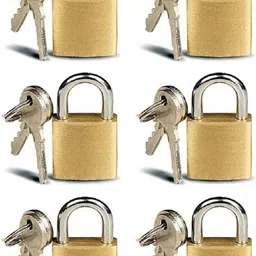 ansh trend SecureMax Heavy Duty Steel Safety Padlock Model 2025 Lock image 1