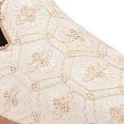 house of pataudi Festive Ready Slip-On | Lightweight Premium Embroidery Pattern Mojaris For Men image 5