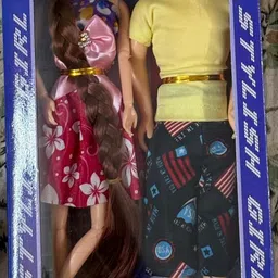 chalsi barbie doll couple set image 2