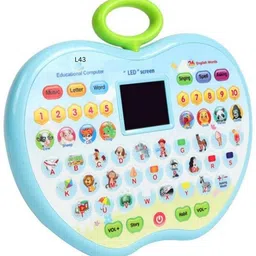 mahi zone Apple Shape Educational Mini Computer Laptop Toy for Kids_21M-picture-13