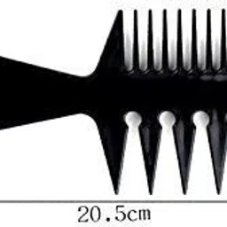 shopeleven 10Pcs Pro Salon Hair Cut Styling Hairdressing Barbers Combs Brush Comb Set, BlackW3 image 4