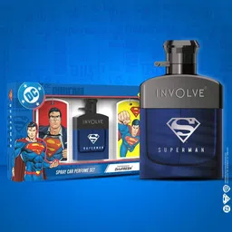 Your senses Superman Car Perfume Spray With 3 Hanging Cards | Car Freshener Spray-image-30