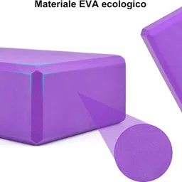 aquabucket Yoga Blocks Set of 1 High-Density Premium EVA Foam Yoga Blocks image 2