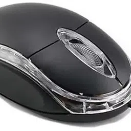 NKPR Stylish USB Wired Gaming Mouse With Lighting for Laptop, PC_NK14 Wired Ambidextrous Optical Gaming Mouse image 1