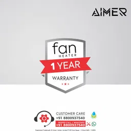 aimer FH 00-1 Hector Electric Fan Heater 2000Watt (ISI Certified) Fan Room Heater image 5