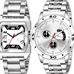 calf & co. New Trandy Stylish Analog Collection Watch_Calf_55_Calf_66_Silver Analog Watch - For Men Calf_55_Calf_66_Silver-picture-44