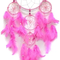 zimka Wall Hanging Circus Dream Catcher feather for Home Decor, Wall hanging Feather Dream Catcher-picture-41