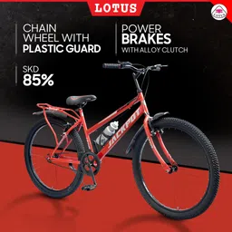 lotus-s JACKPOT 85% Assembled Attach Carrier Power Brake Bike 26 T (inch) Mountain Cycle image 3