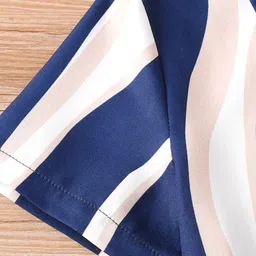 BAESD Boys Standard Opaque Striped Party Shirt image 3