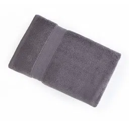 Layers Grey Pure Cotton 450 GSM Bath Towel image 5