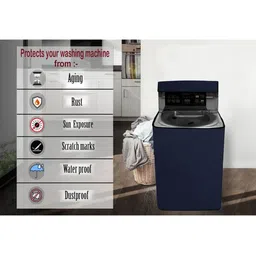 The Furnishing Tree Polyester Waterproof Top Load Fully Automatic Washing Machine Cover Compatible image 2