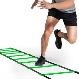 STRAUSS Agility Ladder 8M Speed Training Ladder with 8 Adjustable Rungs (Green)-image-78