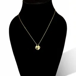 Utkarsh Heart Shaped Pendants with Chains image 3