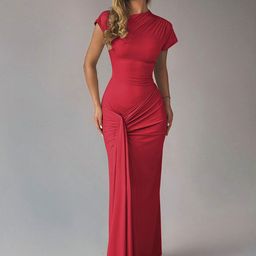 StyleCast x Revolte Women Bodycon Maxi Dress-picture-22