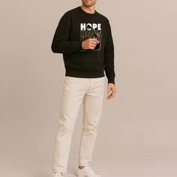 Organic Chics Men Printed Sweatshirt image 2