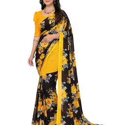 Moda Rapido Printed Saree With Unstiched Blouse Piece-picture-10