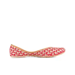 Anouk Women Embellished Ethnic Mojaris with Embroidered Flats image 5