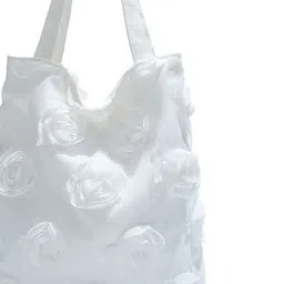 StyleCast x Revolte Women Floral Shopper Applique Tote Bag image 4
