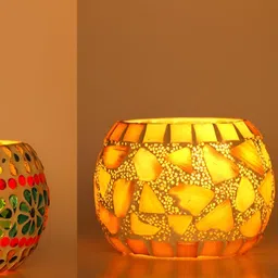 1ST TIME White & Red 2 Pieces Cylindrical Shaped Candle Holders-picture-28