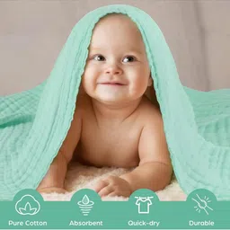 Teri Beri 1Pc Solid Cotton Towel Set image 3