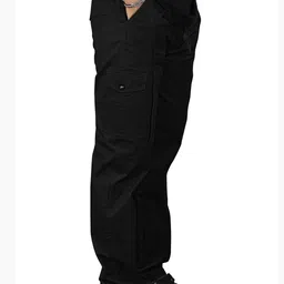 SNELLY EXPORT Men Easy Wash Cargos Trousers image 2