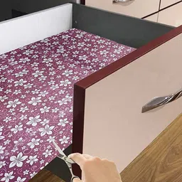 Mopak Decor Purple Set of 1 Regular Shelf Liner Organisers image 5