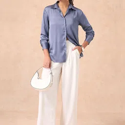 Marigold Lane Shirt Collar Shirt Style Top image 5