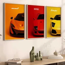 WALLLANE Multicoloured Wood Other Wall Paintings-image-73