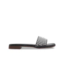 BAESD Women Embellished Party Open Toe Flats image 2