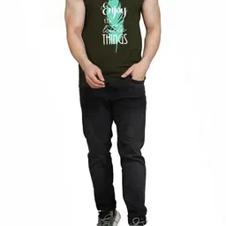 WOOSTRO Men Pack Of 2 Typography Printed Round Neck Cotton Slim Fit T-shirts image 3