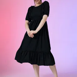 Femvy Fit & Flare Midi Dress-picture-26