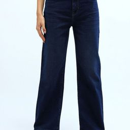 Flying Machine Women Straight Fit High-Rise Light Fade Stretchable Jeans-picture-11